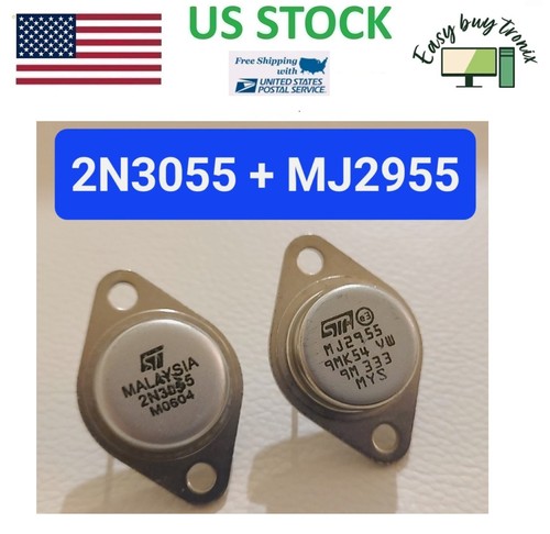2pcs 1pair 2n3055 - 1pair,