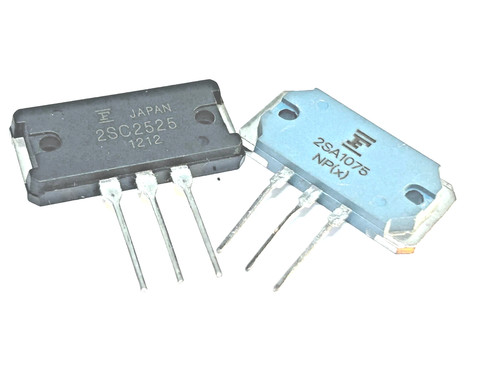 Pair 2sa1075 2sc2525 pnp - 1,